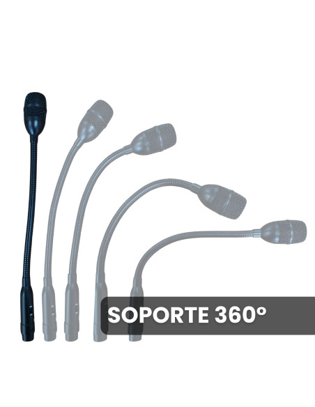 Micrófono SKP GM9 Cuello de Ganso Dinámico | 101dB