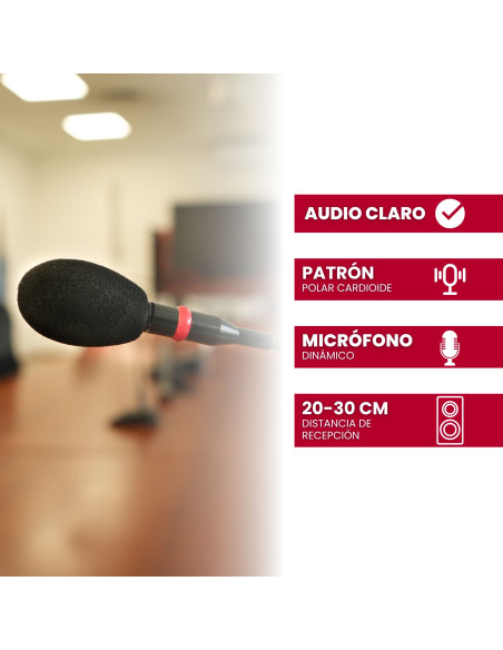 Micrófono Novik FNK-10 Cardioide | 101dB