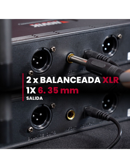 Set x2 Micrófonos Inalámbricos Novik UNK-660 UHF | 101dB