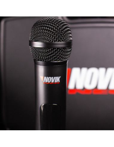 Set x2 Micrófonos Inalámbricos Novik UNK-660 UHF | 101dB