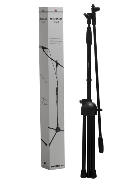 Proel RSM180 | Soporte de Micrófono Jirafa Profesional | 101dB