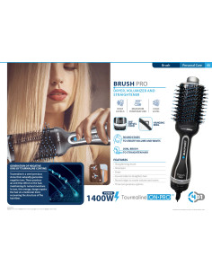 Cepillo Secador Blaupunkt BRUSHPRO 4 en 1 | Alisa, Seca y Da Volumen | 101db 2