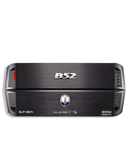 Amplificador B52 ELP-20.4 4 Canales 185W RMS x4 2 Ohm