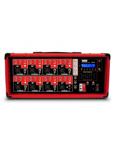 Consola Potenciada Novik NVK 8500BT 500W RMS | 101dB