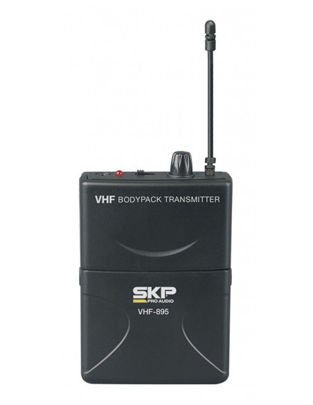 Micrófono Inalámbrico SKP VHF 895 Vincha y Guitarra | 101dB