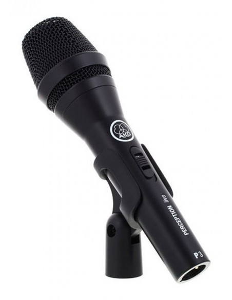 Micrófono AKG P3 S Dinámico Cardioide con Switch | 101DB