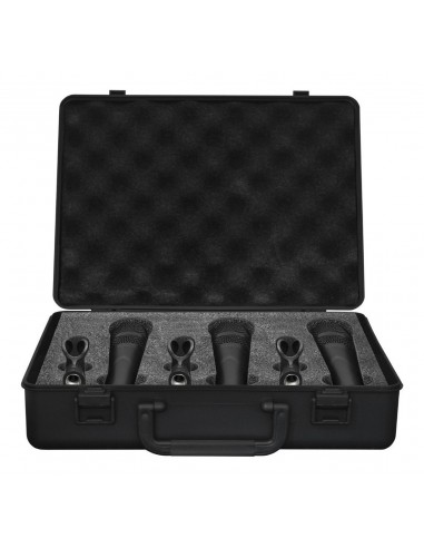 Set x3 Micrófonos Dinámicos SKP PRO-33K Mano | 101dB