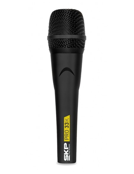 Set x3 Micrófonos Dinámicos SKP PRO-33K Mano | 101dB