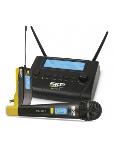 Sistema Inalámbrico SKP MultiSet-III Guitarra y Voz | 101dB