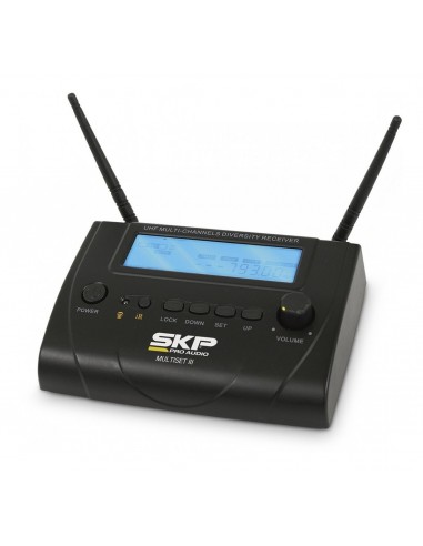 Sistema Inalámbrico SKP MultiSet-III Guitarra y Voz | 101dB