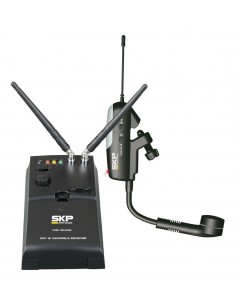 Sistema Inalámbrico para Saxofón SKP UHF-4000S | Sonido Pro Sin Cables