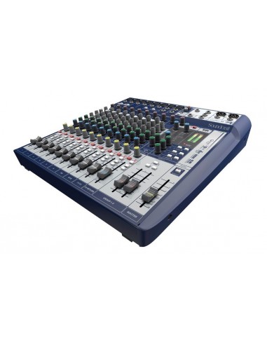 Soundcraft Signature 12 USB - Consola 12 Canales Preamps Ghost