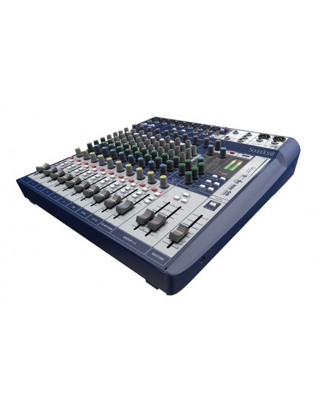 Soundcraft Signature 12 USB - Consola 12 Canales Preamps Ghost