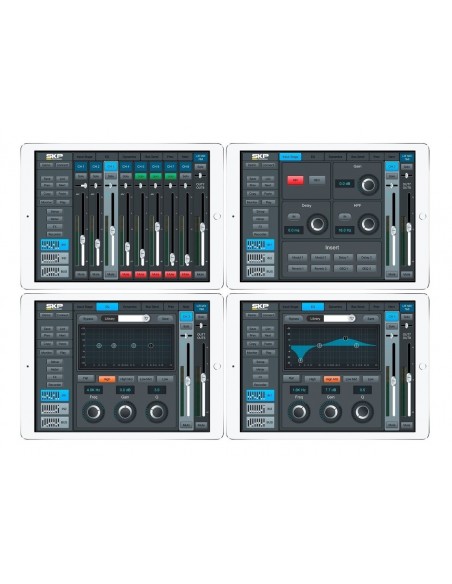 Consola SKP D-Touch 20 canales | Mezcla Digital Profesional en 101dB