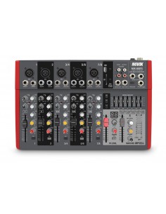 Consola Pasiva Novik NVK-802FX Bluetooth 8 Canales | 101dB
