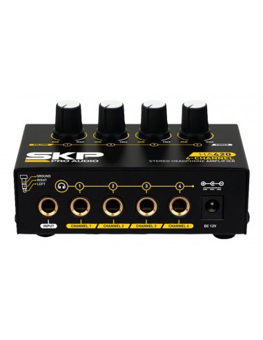 Amplificador de Auriculares SKP HA-420 4 Salidas