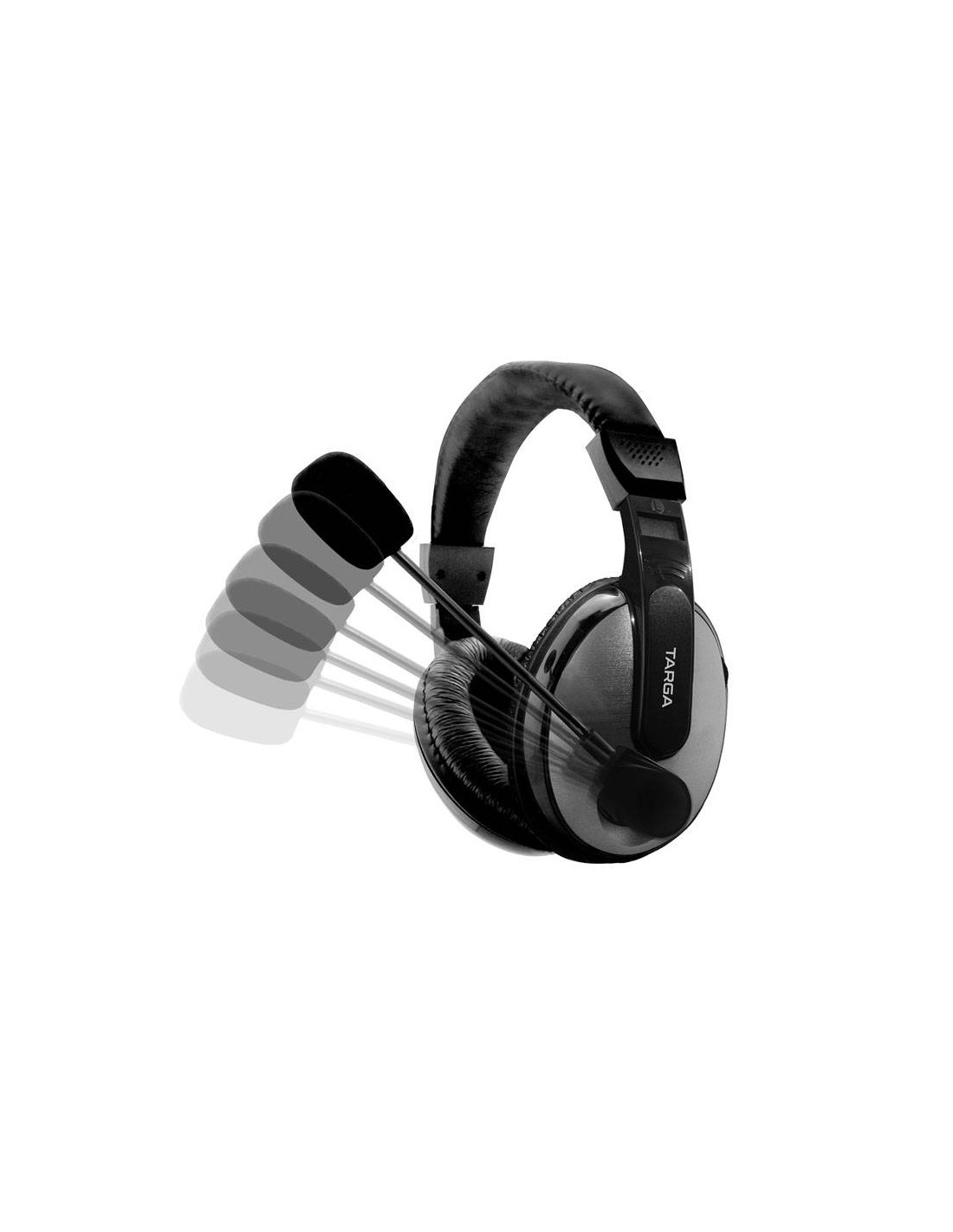 Defectuoso tierra Calle Auriculares con Micrófono TARGA TG-PH350 HeadSet Anti Pop Over Ear
