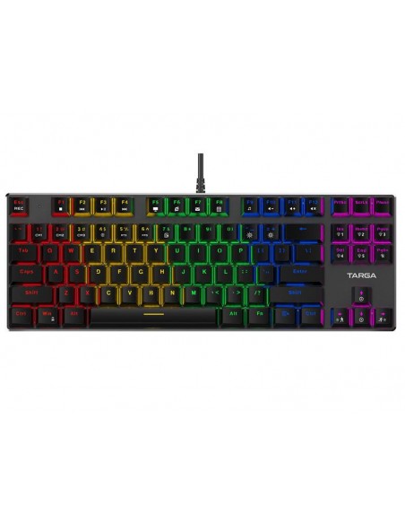 Teclado Gamer Mecánico Usb Targa Tg-k250m Led 60 Mill. Clics