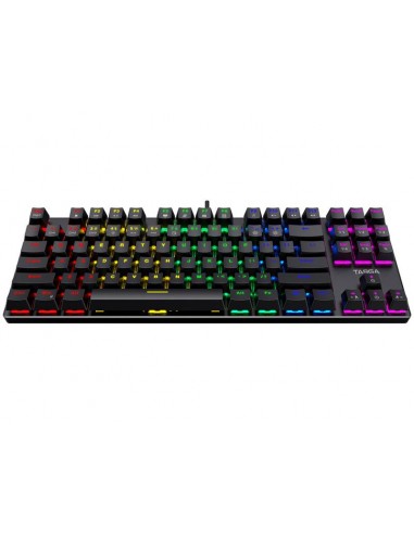 Teclado Gamer Mecánico Usb Targa Tg-k250m Led 60 Mill. Clics