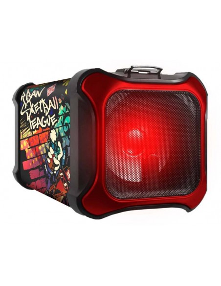 Parlante Amplificador 8 1100W Blth Usb Luces Led+Mic+Tripode