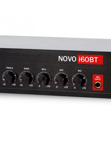 Amplificador Pa Instalación Novik Novo I60bt Bluetooth 3 Ch