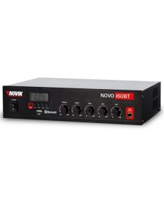 Amplificador Pa Instalación Novik Novo I60bt Bluetooth 3 Ch