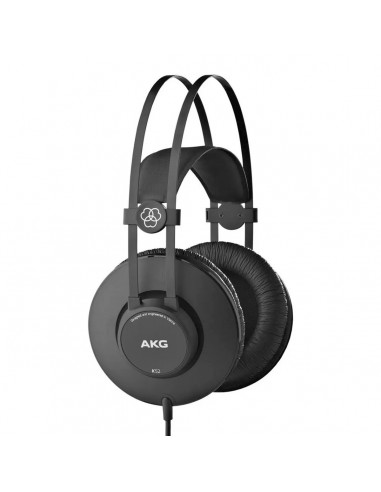 AKG K52 Auriculares Profesionales Over-Ear | Estudio, Hi-Fi y Monitoreo | 101db