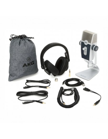 AKG Podcaster Essentials | Kit Profesional para Podcast y YouTube