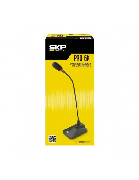 Micrófono SKP PRO-6K Cuello de Ganso Condensador | 101dB