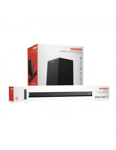 Soundbar Telefunken Polaris 900 | 350W + Subwoofer Wireless