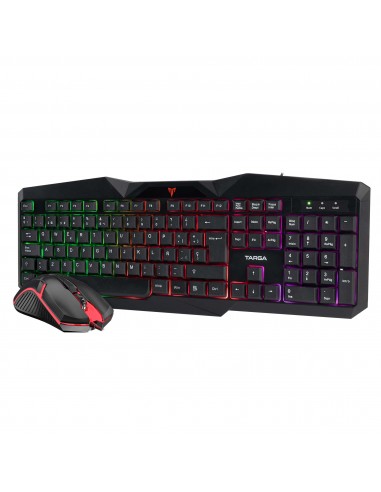 Kit Gamer Targa Mars 200 | Teclado, Mouse y Auriculares | 101dB