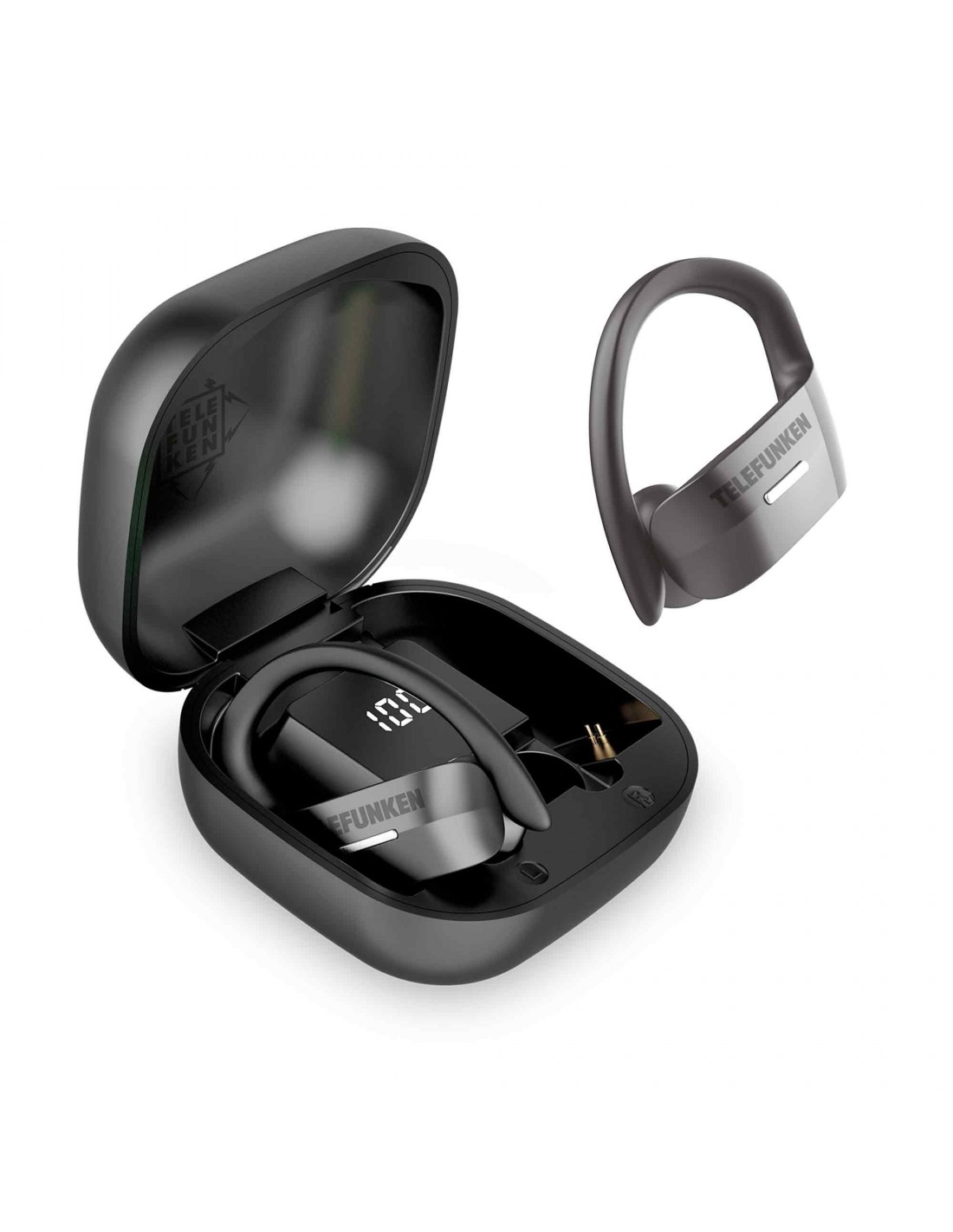distancia Imperativo sabiduría Auriculares Bluetooth DeportivosTelefunken BTH-500 Sport Batería 4Hs TWS In  Ear
