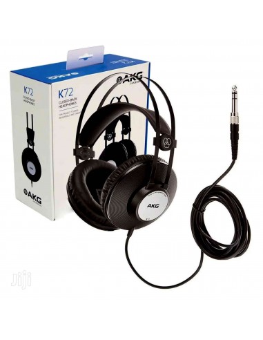 Auriculares AKG K72 Over-Ear Cerrados | Monitoreo Profesional en 101db