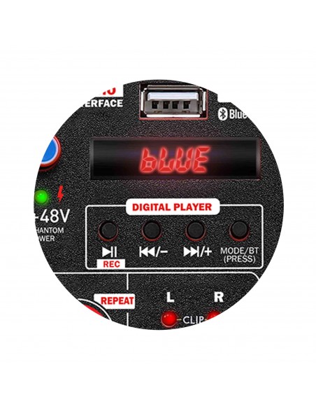 Consola Pasiva Novik NVK-i08BT Bluetooth 8 Canales | 101dB