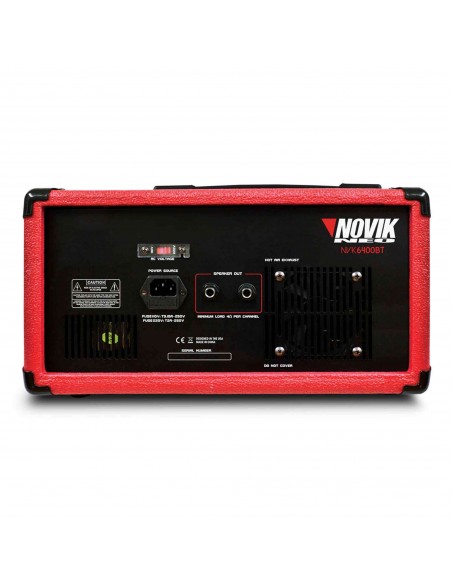 Consola Potenciada Novik NVK 6400BT 400W RMS | 101dB