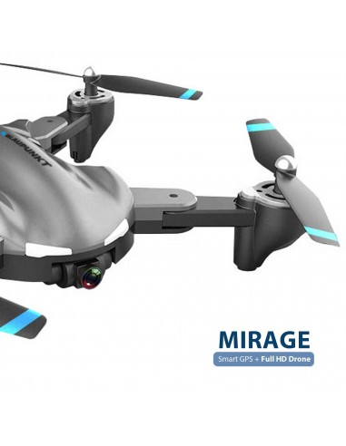Dron Blaupunkt MIRAGE Full HD 1080p con GPS y Retorno Automático- 101dB
