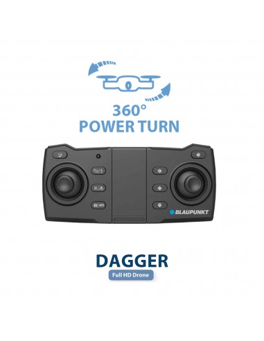 Dron Blaupunkt DAGGER Full HD 1080p Giro 360° | 101dB
