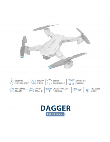 Dron Blaupunkt DAGGER Full HD 1080p Giro 360° | 101dB