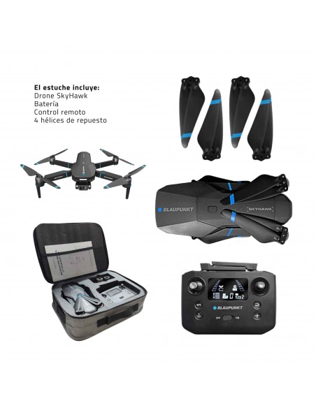 Dron Blaupunkt SKYHAWK GPS Full HD 1080p | 101dB